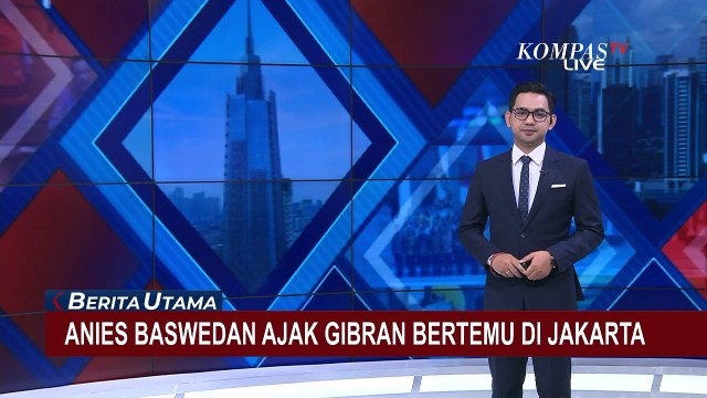Anies Baswedan Ajak Gibran Rakabuming Bertemu di Jakarta