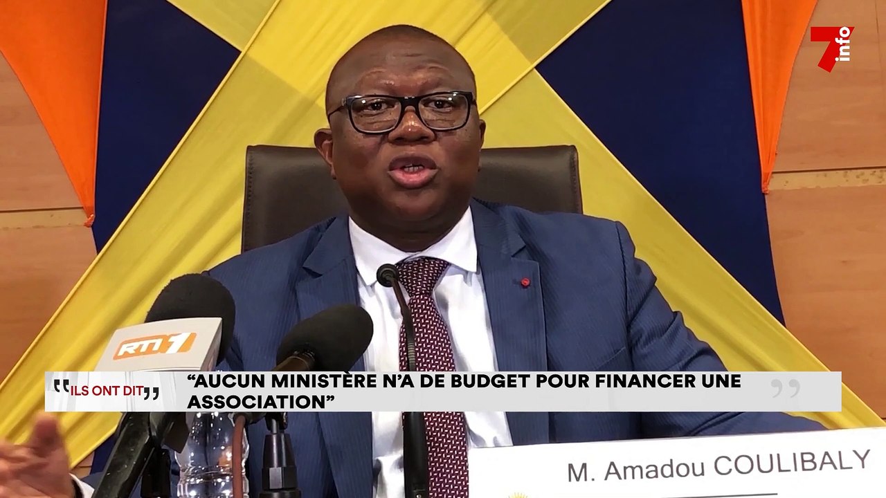 Amadou Coulibaly : "Aucun ministère n'a de budget pour financer une association"
