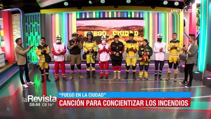 Bomberos se unen en una sola voz para crear una canción de concientización  sobre su labor y la prevención de incendios