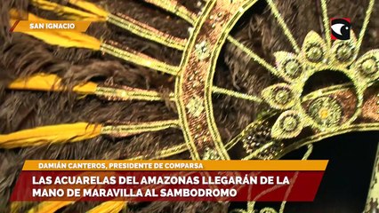 La comparsa Maravilla mostrará las Acuarelas del Amazonas en San Ignacio