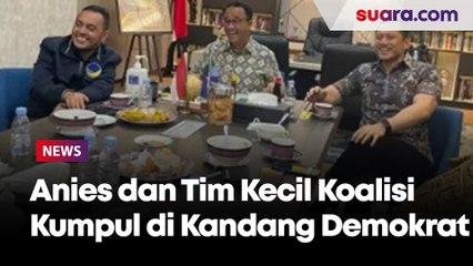 Anies dan Tim Kecil Koalisi Perubahan Kumpul di Kandang Demokrat, AHY: Ini Menunjukan 3 Parpol Solid