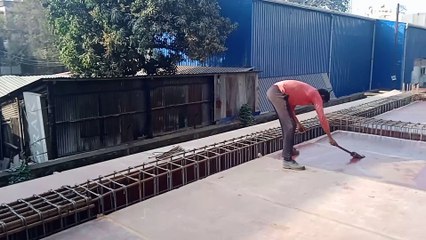 Swimming pool construction involves several stages