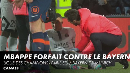 Mbappe forfait pour la réception du Bayern - Ligue des Champions