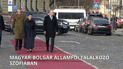 Magyar-bolgár államfői találkozó Szófiában