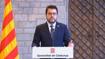 Aragonès insiste en que el acuerdo de presupuestos no diluye la mayoría independentista