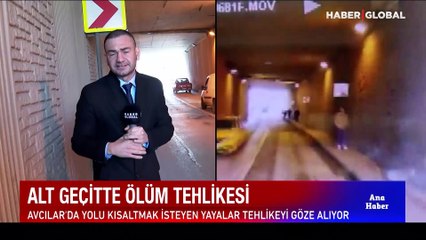 Alt geçitte ölüm tehlikesi!