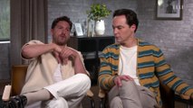 Jim Parsons & Ben Aldridge On Spoiler Alert, Astrology Signs, & Acting Sexy | Ask Me Anything | ELLE