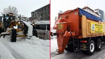 4 gündür yağan kar sonrası Muş Belediyesi harekete geçti! Gece gündüz demeden çalışıyorlar