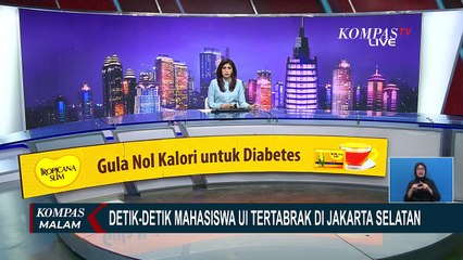 Kecelakaan Maut Mahasiswa UI Terekam CCTV, Hasya Jatuh dari Motor Tepat Sebelum Tertabrak..!