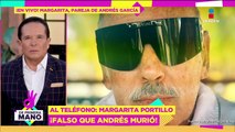 ¡Desmienten su muerte! Andrés García y su esposa Margarita aclaran