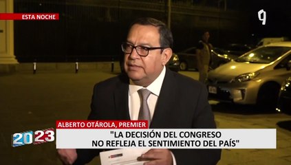 Alberto Otárola: “Ya ingresamos al Congreso PL para adelanto de elecciones para el 2023”