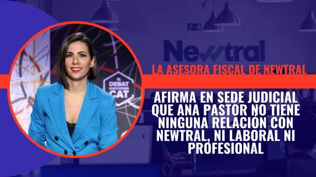 Ana Pastor no tiene ninguna relación con Newtral, ni laboral ni profesional