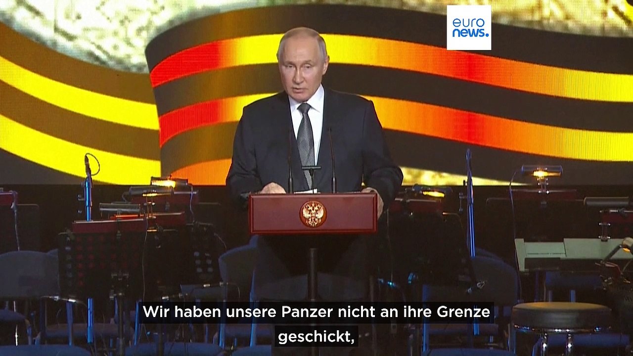 'Wie unter Hitler' - Putin droht Deutschland am 80. Stalingrad-Jahrestag