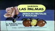 Jardín Las Palmas - Placa televisiva - Teledoce Televisora Color - Publicidad (1986)