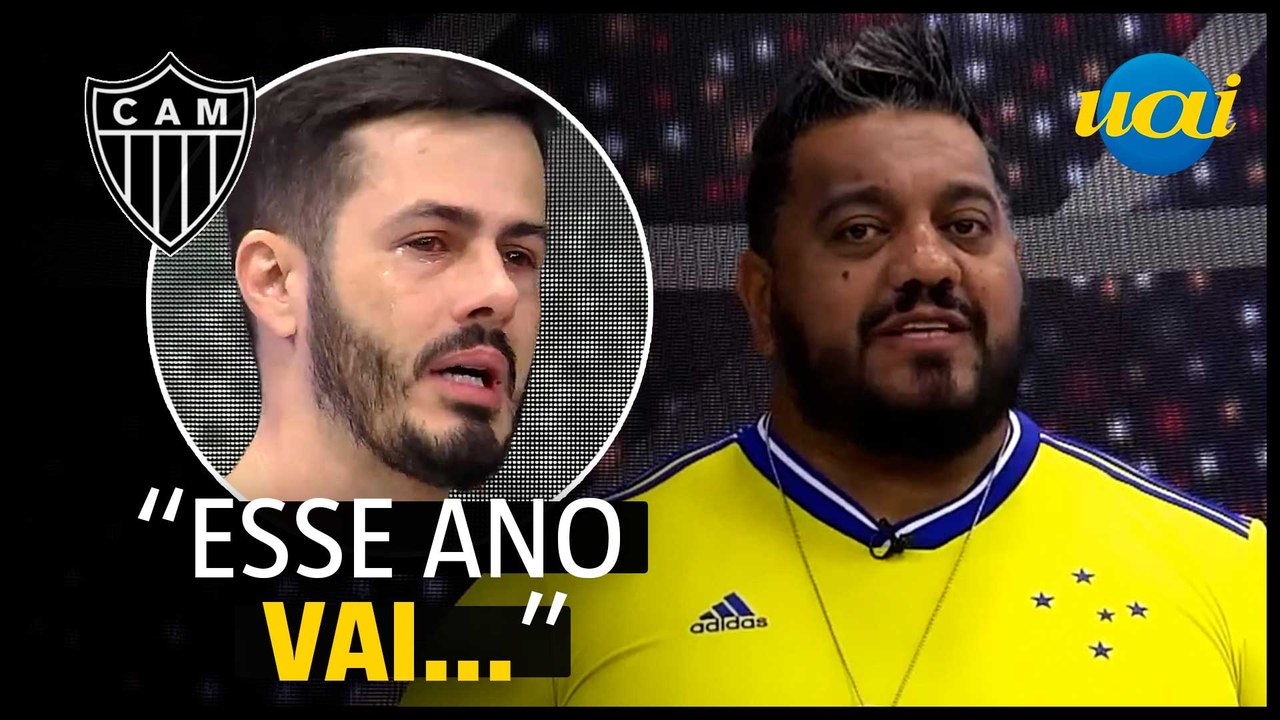 Hugão zoa Fael e Atlético: 'Troféu esse ano vai'