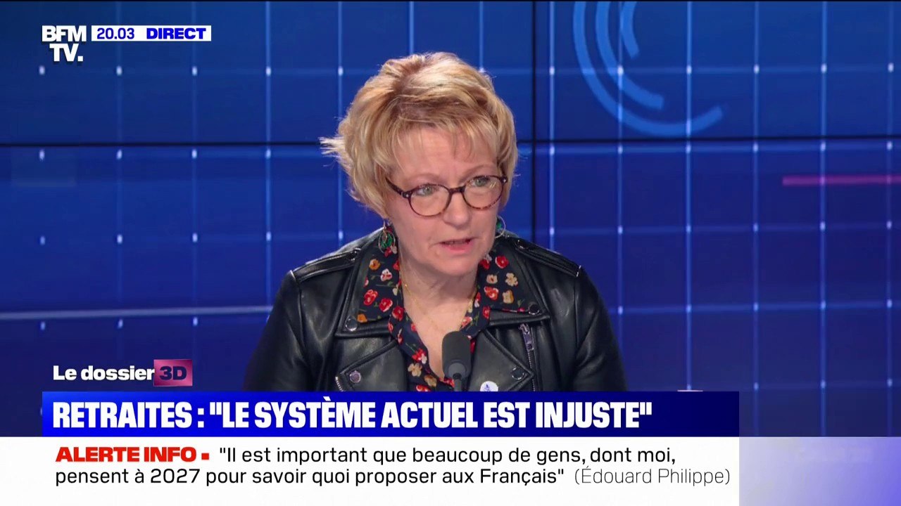 Retraites: pour Pascale Coton (CFTC), "les injustices sont encore là et sont encore pires" dans le projet de réforme