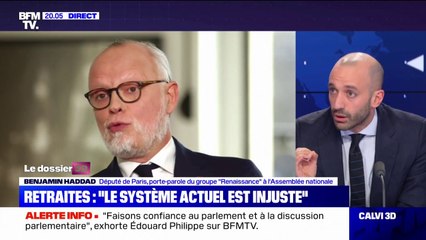 20.000 amendements sur la réforme des retraites: Benjamin Haddad dénonce "des parodies du processus législatif"