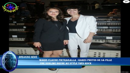 Marie-Claude Pietragalla : Rares photos de sa fille  une sublime brune au style très rock
