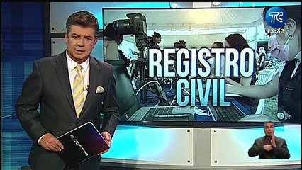Horarios extendidos en el Registro Civil