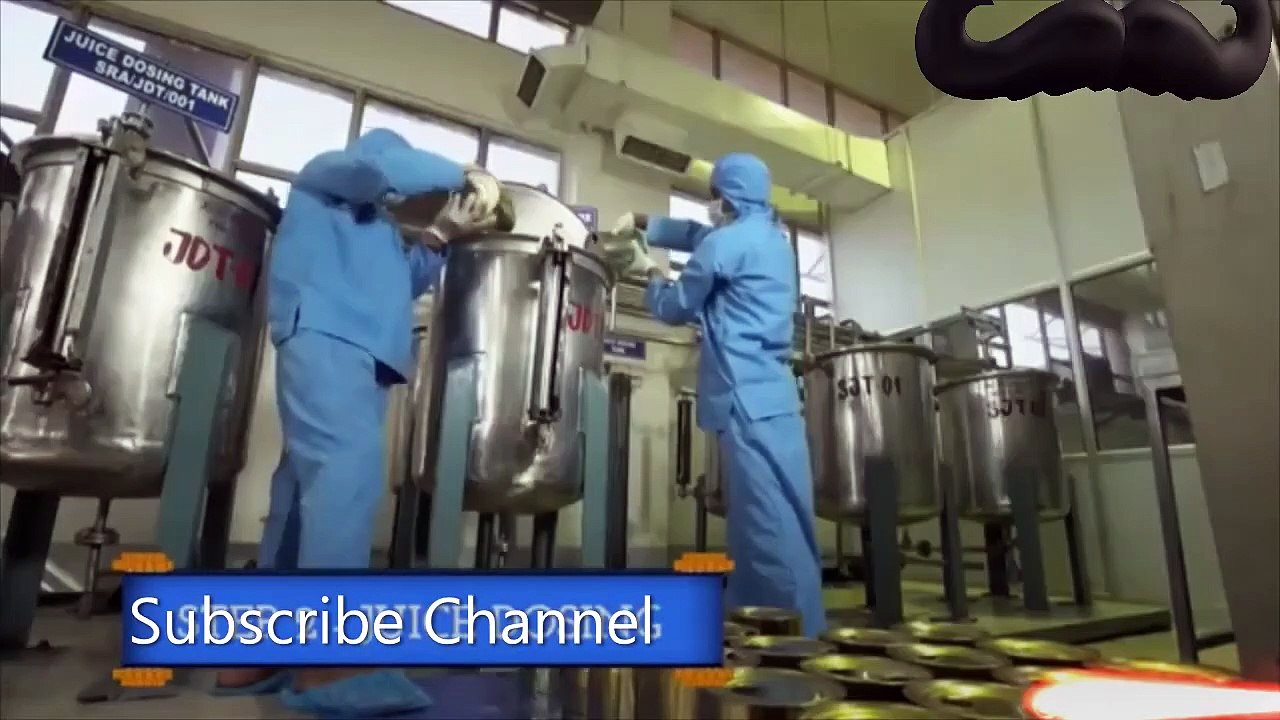 Rooh Afza Manufacturing production process in factory(720P_HD)