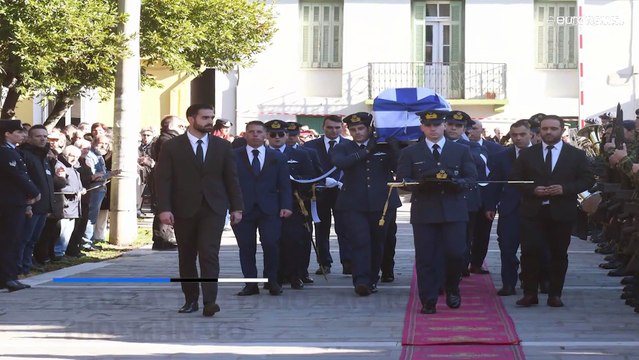 Ελλάδα: «Ύστατο χαίρε» στον υποσμηναγό Μάριο-Μιχαήλ Τουρούτσικα