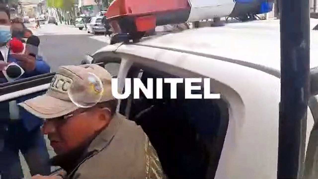 David Paniagua ingresó a la cárcel de San Pedro, donde guardará detención preventiva