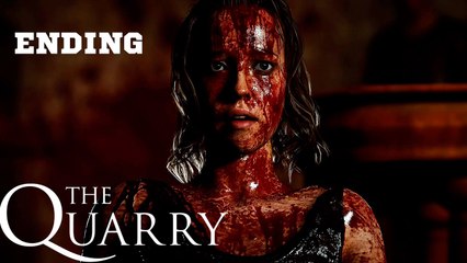 The Quarry (2022 Video Game) | ENDING | The Last Girl | Full Gameplay Walkthrough