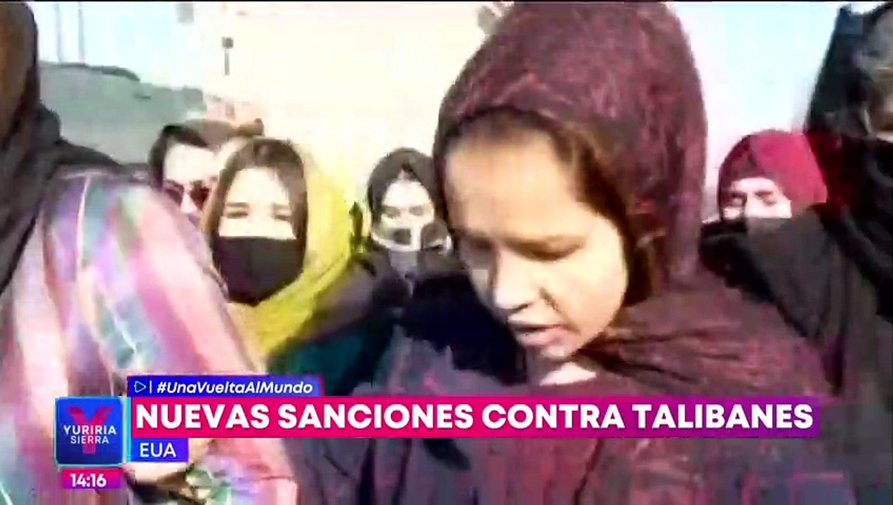 EU anuncia nuevas sanciones contra talibanes ante represión a mujeres