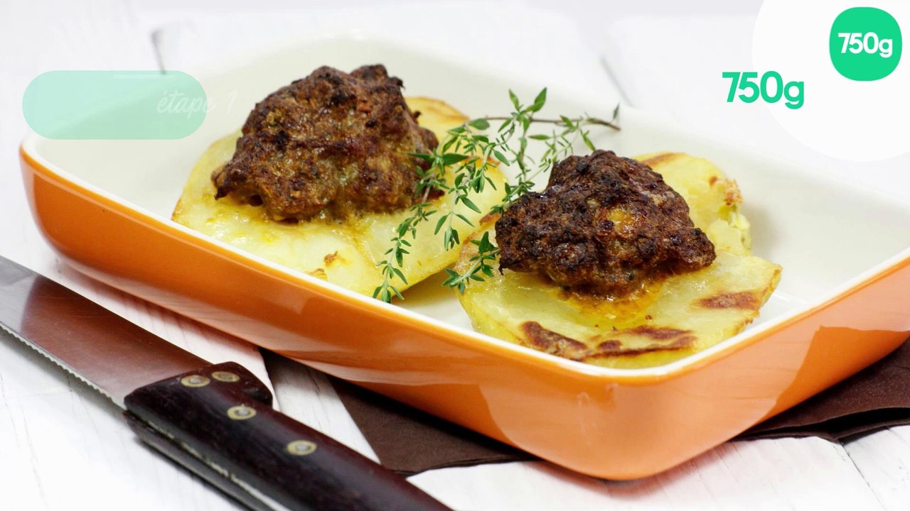 Pommes de terre farcies de grand-mère