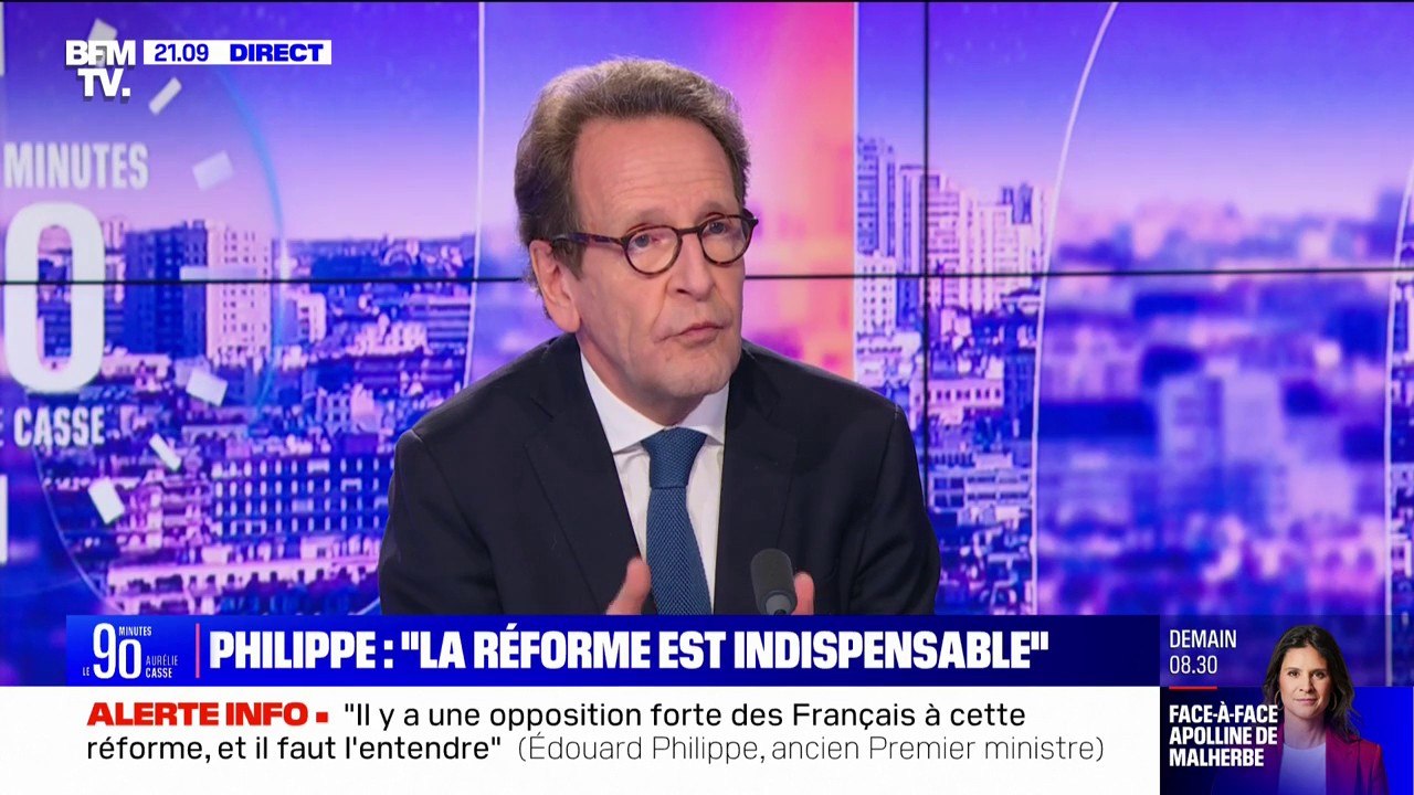 Pourquoi ne pas dire que la réforme des retraites est juste? "Parce que personne ne l'entend et personne n'est prêt à l'entendre", répond Gilles Le Gendre