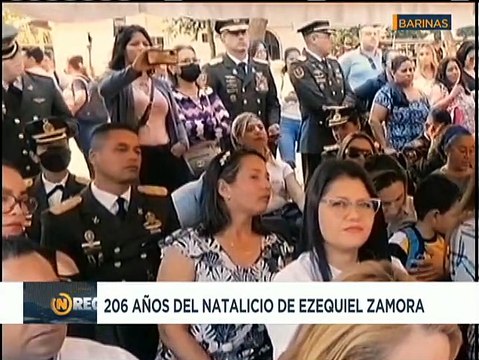 Conmemoran 206 años de natalicio del General Ezequiel Zamora en el estado Barinas