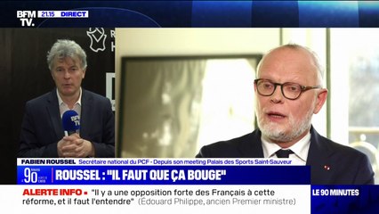 Fabien Roussel sur les retraites: "Édouard Philippe est dépassé"