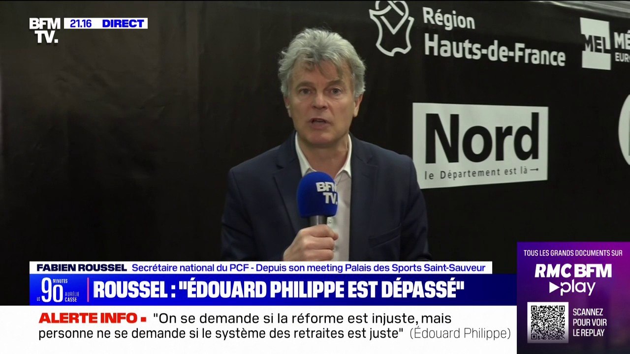 Retraite dans les transports: pour Fabien Roussel, "ce ne sont pas des régimes spéciaux, ce sont des régimes pionniers"