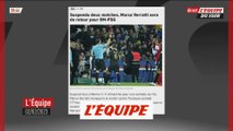Suspendu deux matches, Verratti sera de retour pour OM-PSG - Foot - L1 - PSG