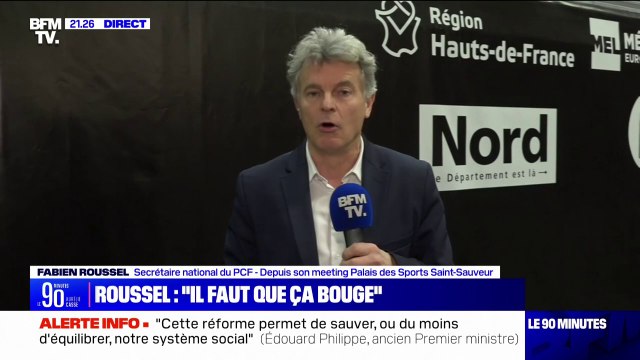 Fabien Roussel: La Première ministre prend le chemin de Margaret Thatcher