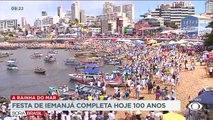 Tradicional festa de Iemanjá completa hoje 100 anos 02/02/2023 18:19:09