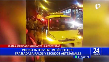 Mujeres que trasladaban palos, escudos y cascos para protestas postularon al Congreso