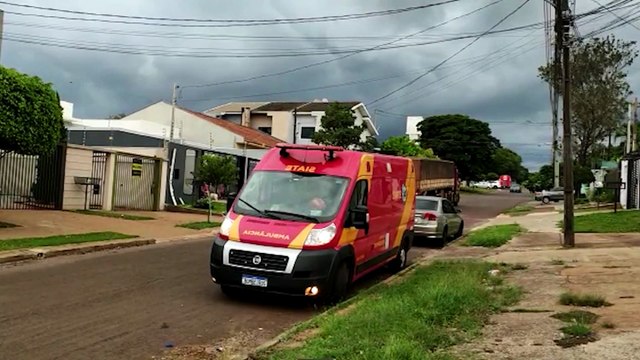 Siate atende vítima de queda no bairro Santa Cruz