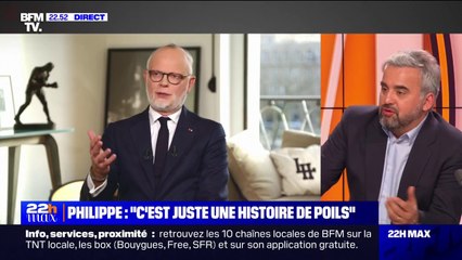 Alexis Corbière (@alexiscorbiere): "Édouard Philippe est un adversaire politique d'une grande élégance"