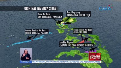 Mga lugar sa Pilipinas kung saan pwedeng maglagay ng military facilities ang U.S., madaragdagan ng apat | UB