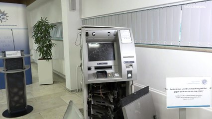 فيديو: القبض على تسعة متهمين بتفجير وسرقة ماكينات صراف آلى في ألمانيا