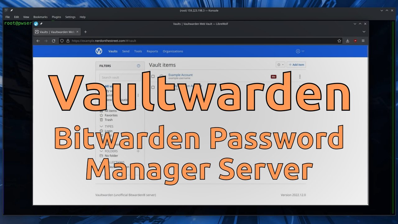 Installing a Vaultwarden Server for Bitwarden - video Dailymotion