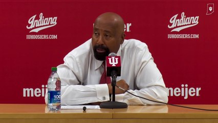 Mike Woodson Recaps Indiana Basketball's Win Versus Ohio State