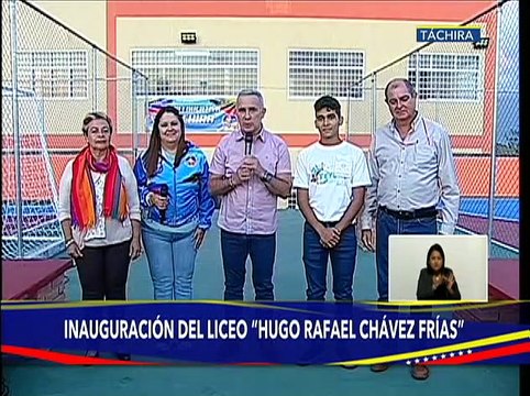Inaugurado Liceo Hugo Rafael Chávez Frías que atenderá a más de 730 estudiantes en el edo. Táchira