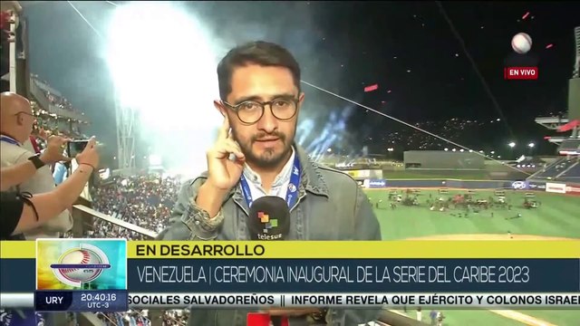 Estadio Simón Bolívar de Venezuela acogió la ceremonia inaugural de la Serie del Caribe 2023