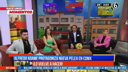 Alfredo Adama protagoniza nueva pelea en CDMX