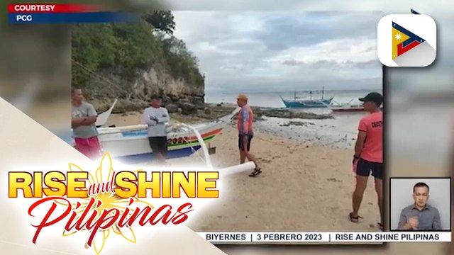 Search and rescue operations ng PCG sa isang engine cadet na nahulog sa motor vessel sa Batangas, patuloy