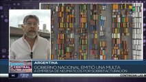 Gobierno argentino multó con 20 millones de dólares a empresa de neumáticos por sobrefacturación