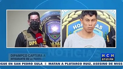 DIPAMPCO Captura a alias "El Dominio" supuesto integrante de la estructura criminal pandilla 18