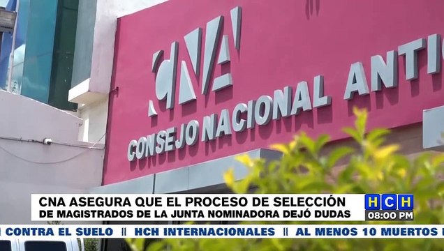 CNA señala que el proceso de selección de magistrados de la Junta Nominadora dejó dudas
